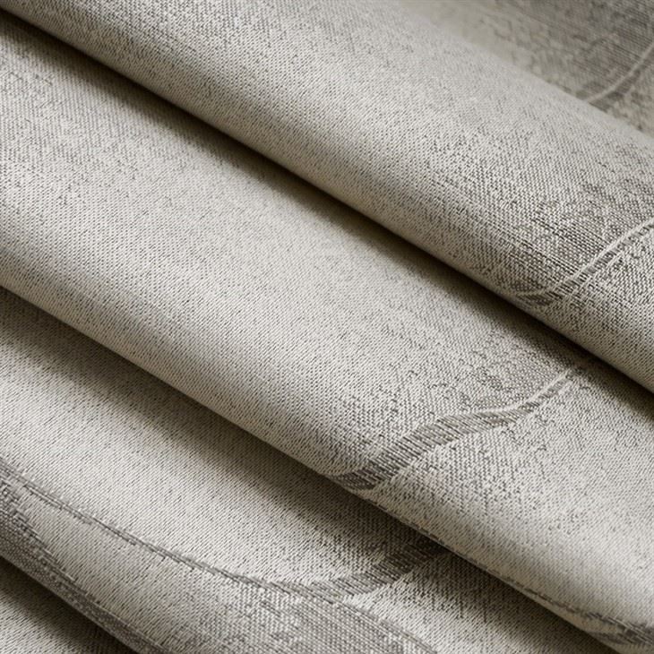 Oatmeal Wave Jacquard Curtain Fabrics factory