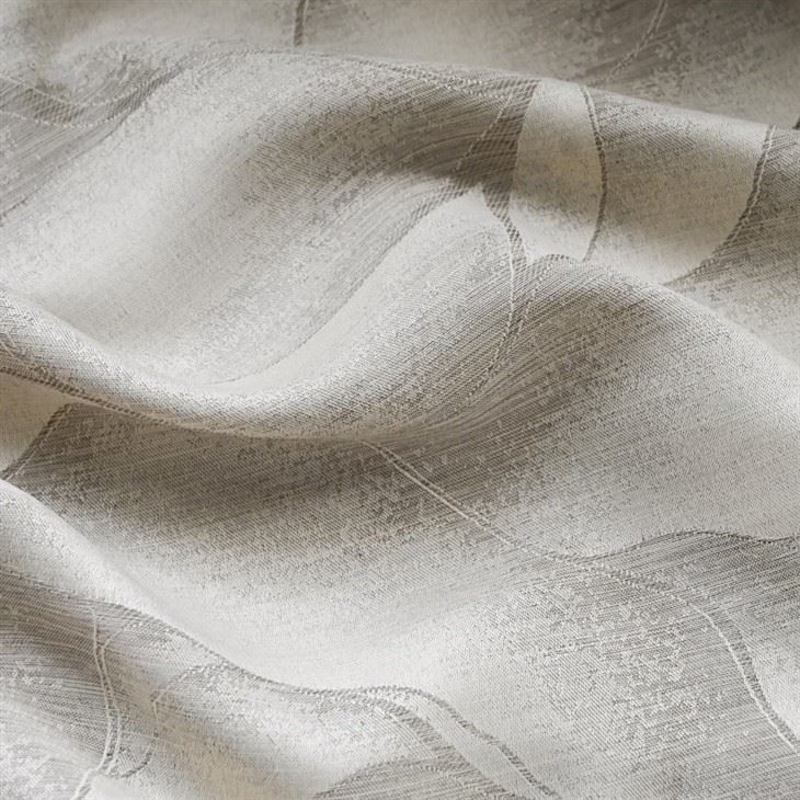 Oatmeal Wave Jacquard Curtain Fabrics suppliers