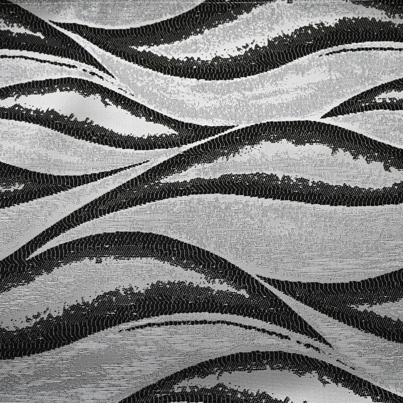 Modern And Simple Wavy Cationic Jacquard Curtain Fabrics best